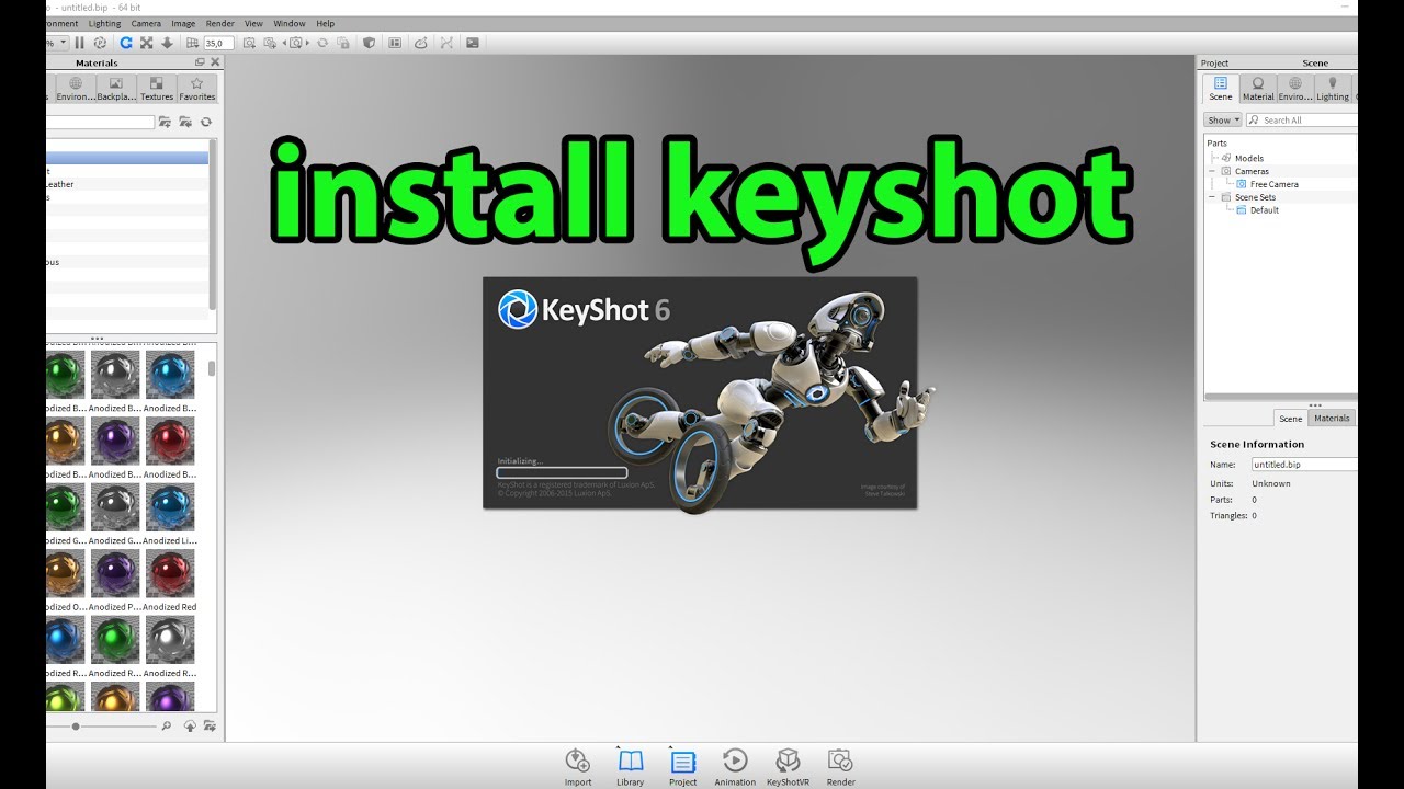 keyshot 5 tutortial